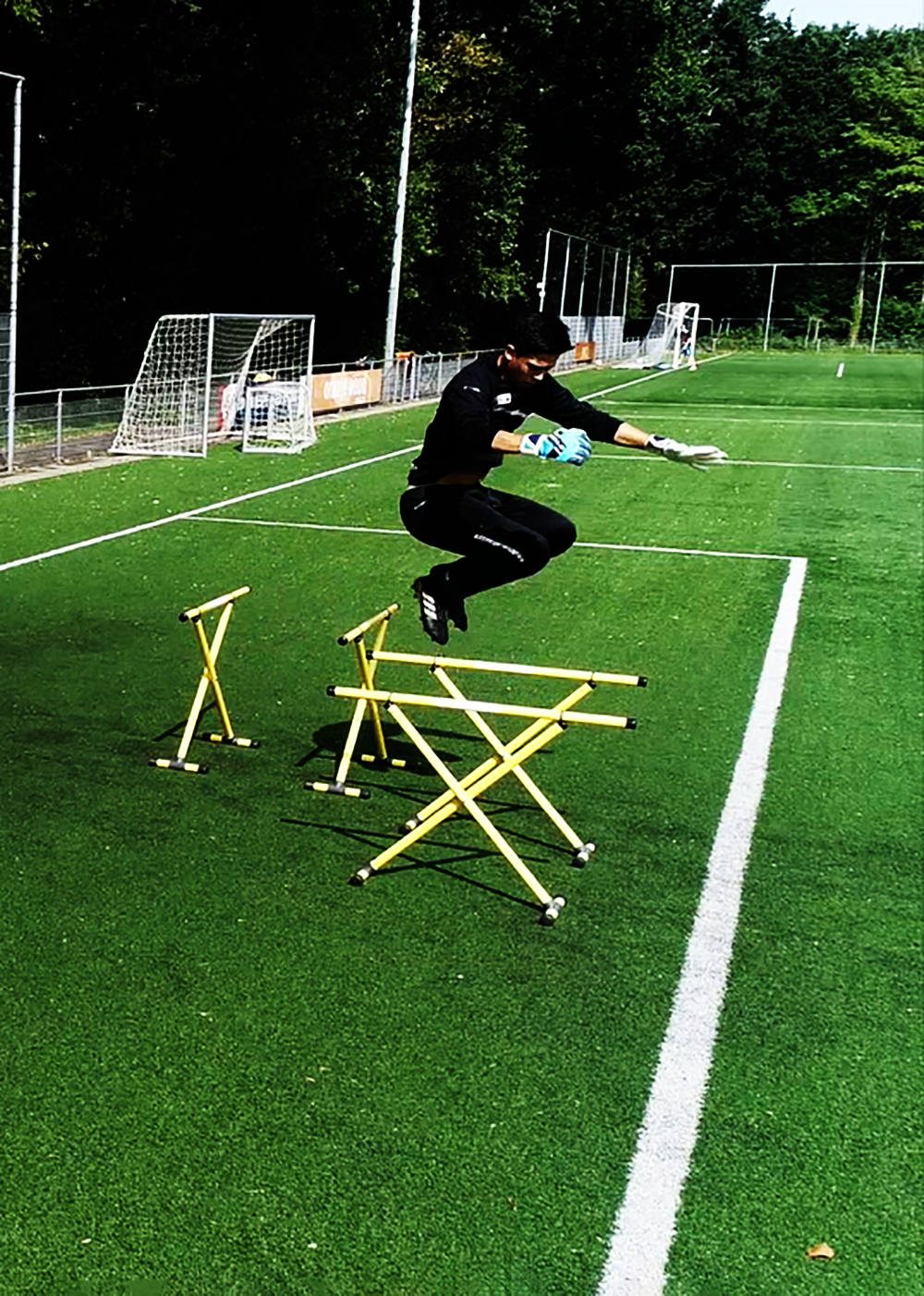 Keepers Trainer oefeningen springen Keepers Trainer oefeningen springen