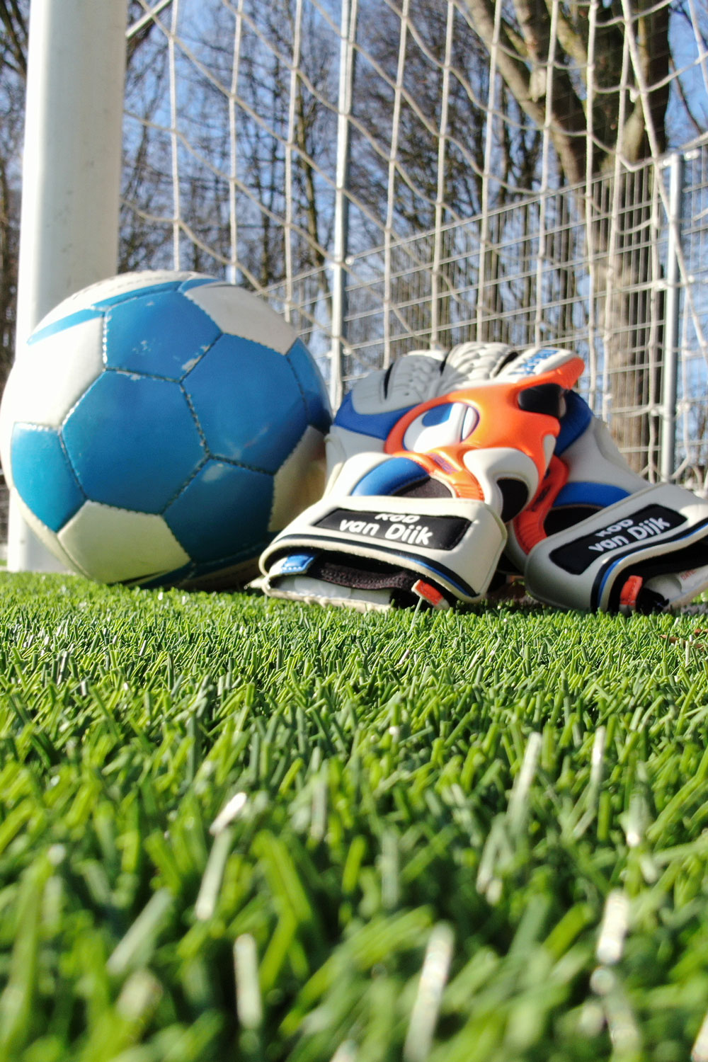 Keepers Trainer materialen Keepershandschoenen met bal
